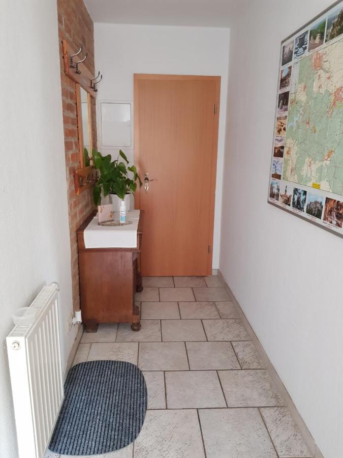 Ferienwohnung Burgenblick Thale Eksteriør bilde